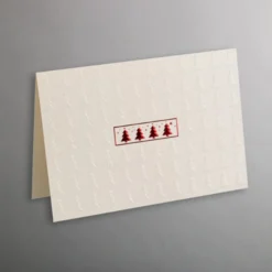 Baumquartett 25 Weihnachtskarten im Set