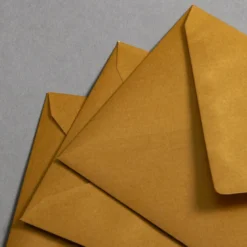 Briefumschläge Gold DIN C6 25 Stück
