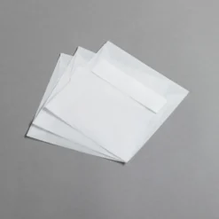 Briefumschläge Transparent Premium quadratisch haftklebend 125 x 125 mm