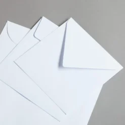Briefumschläge Weiß Quadratisch