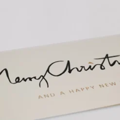 Christmas Lettering 25 Weihnachtskarten im Set