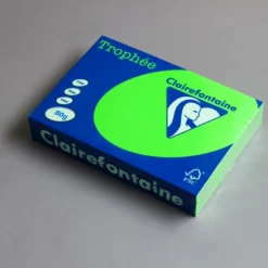 Clairefontaine Trophée Fluo - Neon Grün DIN A4 80 g/m²