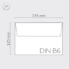 Colorplan Briefumschläge DIN B6 gerade Klappe