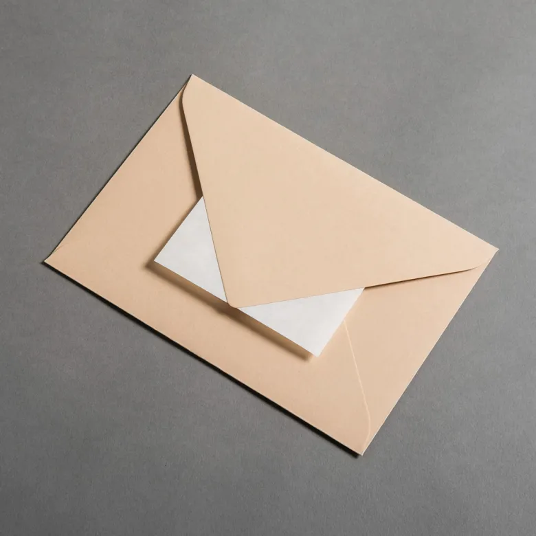 Colorplan Briefumschläge DIN B6 spitze Klappe Walnuss