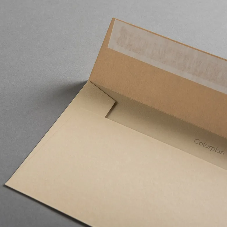 Colorplan Briefumschläge DIN lang Walnuss