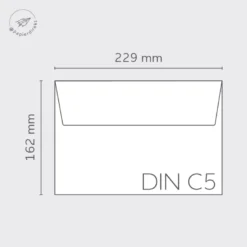 Colorplan Briefumschläge DIN C5 Eisblau