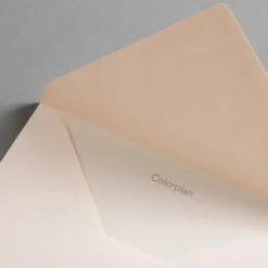Colorplan Briefumschläge DIN B6 nassklebend spitze Klappe Chamois
