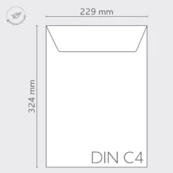 Colorplan Briefumschläge DIN C4 Natur