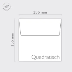 Colorplan Briefumschläge 155x155 mm