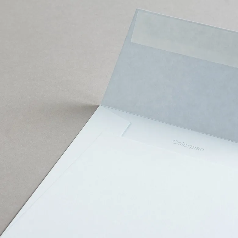 Colorplan Briefumschläge 155x155 mm Eisblau
