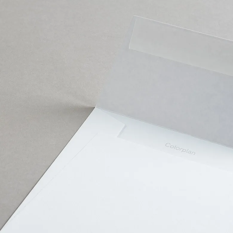 Colorplan Briefumschläge 155x155 mm Hellgrau
