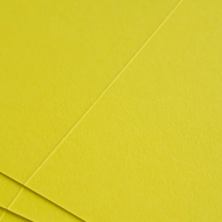 Colorplan Karten Sonnengelb DIN B6 hochdoppelt 169 x 120 mm