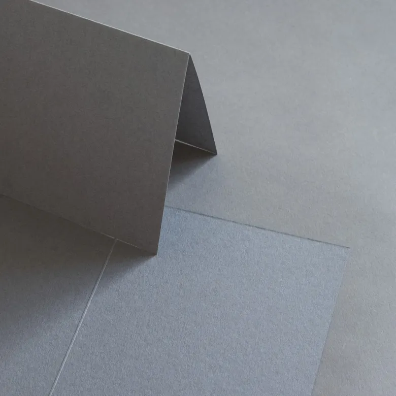 Colorplan Karten Steingrau DIN B6 hochdoppelt 169 x 120 mm