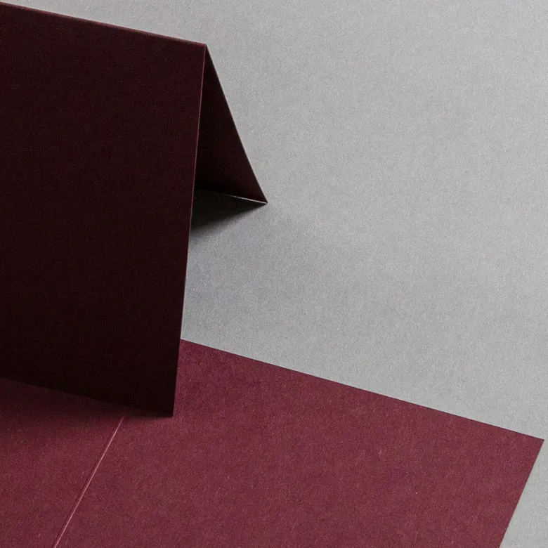 Colorplan Karten Weinrot DIN B6 hochdoppelt 169 x 120 mm
