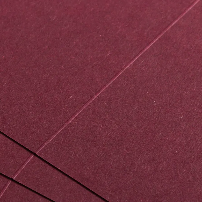 Colorplan Karten Weinrot DIN B6 hochdoppelt 169 x 120 mm