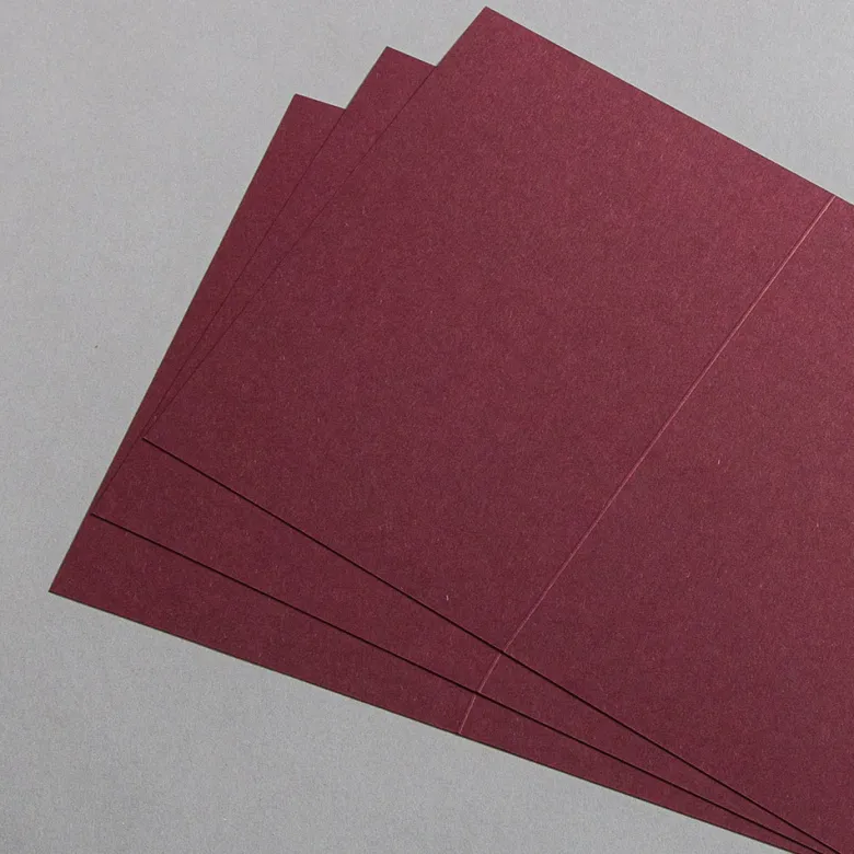 Colorplan Karten Weinrot DIN B6 hochdoppelt 169 x 120 mm