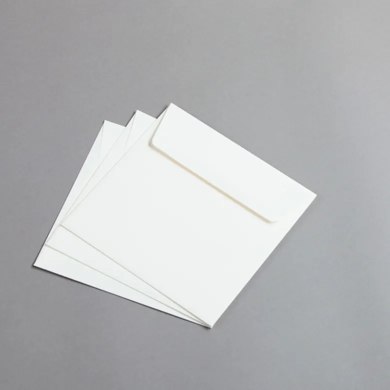Crema Briefumschläge Elfenbein 160 x 160 mm