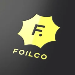 Foilco Prägefolie Neon Gelb 15 cm Breite