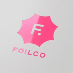 Foilco Prägefolie Neon Pink 15 cm Breite