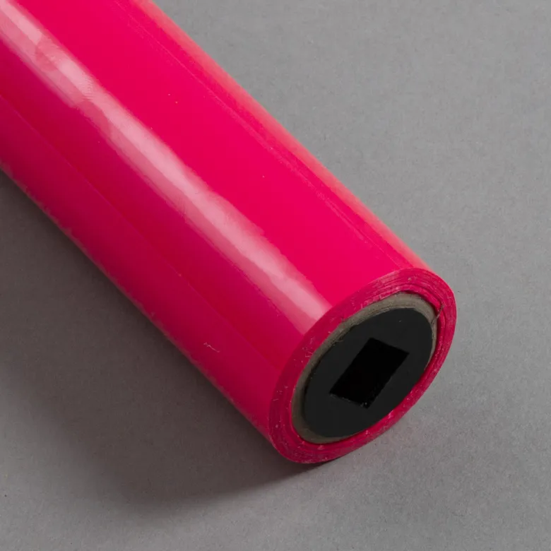 Foilco Prägefolie Neon Pink 15 cm Breite