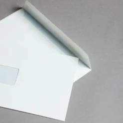 Hatari Briefumschläge DIN C5 Hochweiß mit Fenster