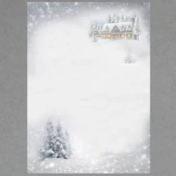 Häuschen im Schnee - 100 Blatt