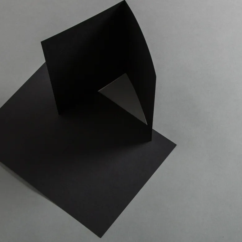 Karten Schwarz 120 x 170 mm hochdoppelt
