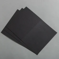 Karten Schwarz 120 x 170 mm hochdoppelt