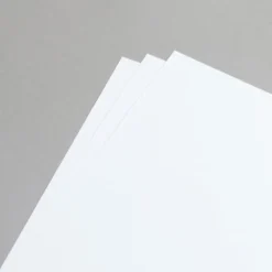 Karten Weiß DIN lang Wickelfalz/2xgerillt 160 g/m²