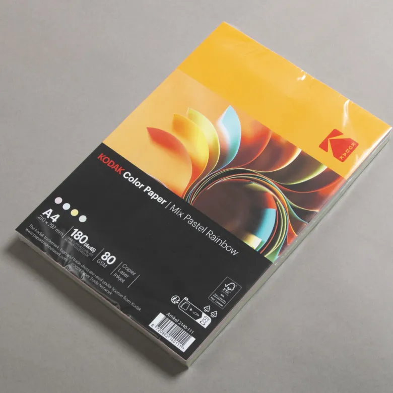 Kodak Pastell Rainbow Mix Pack DIN A4 80 g
