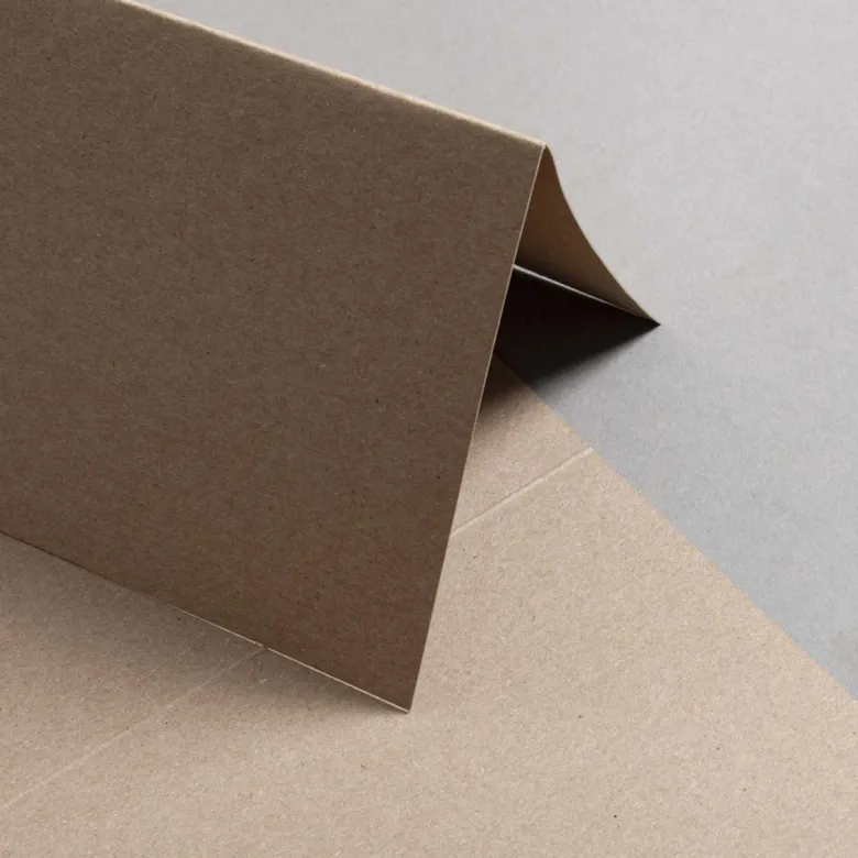 Kraftpapier Muskat Karten DIN A6 hochdoppelt