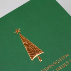 Kupfertanne 25 Weihnachtskarten im Set