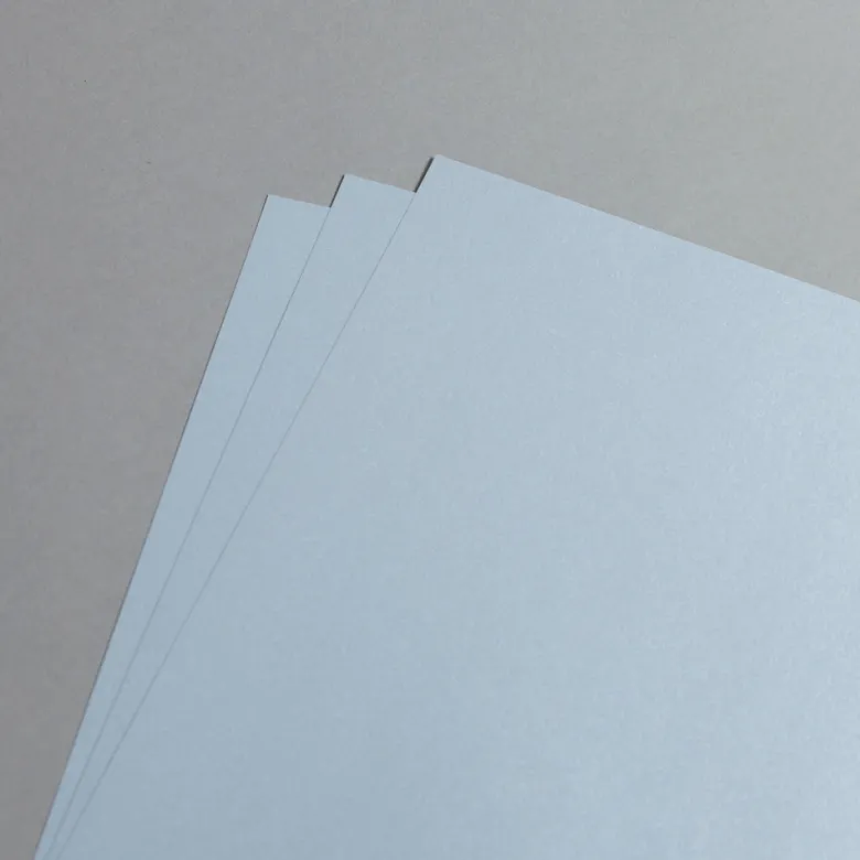 Metallics gebürstet Chrom DIN A4 300 g