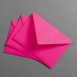 Neon Briefumschläge DIN B6 - Neon Pink
