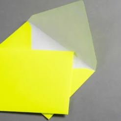 Neon Briefumschläge DIN C6 - Neon Gelb