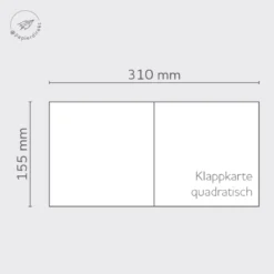 Stardream Metallic Silber Karten 155 x 155 mm