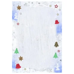 Weihnachtlicher Wunschzettel - 100 Blatt