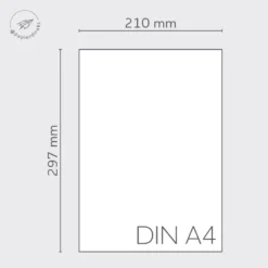 Zeta Hammerschlag 200 g/m² DIN A4 Brillantweiß